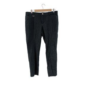 Ralph Lauren Petite Black Cotton/Elastane Riding Pants 14P